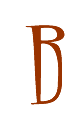 la lettre B