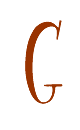 la lettre G