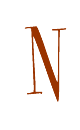 la lettre N